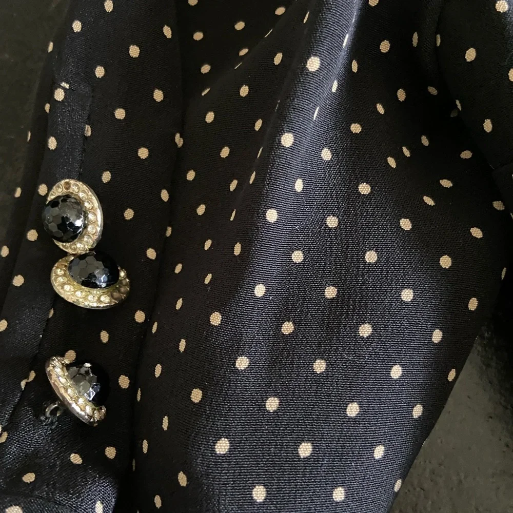 RARE BEADED VINTAGE VALENTINO DRESS - Picture 5 of 7